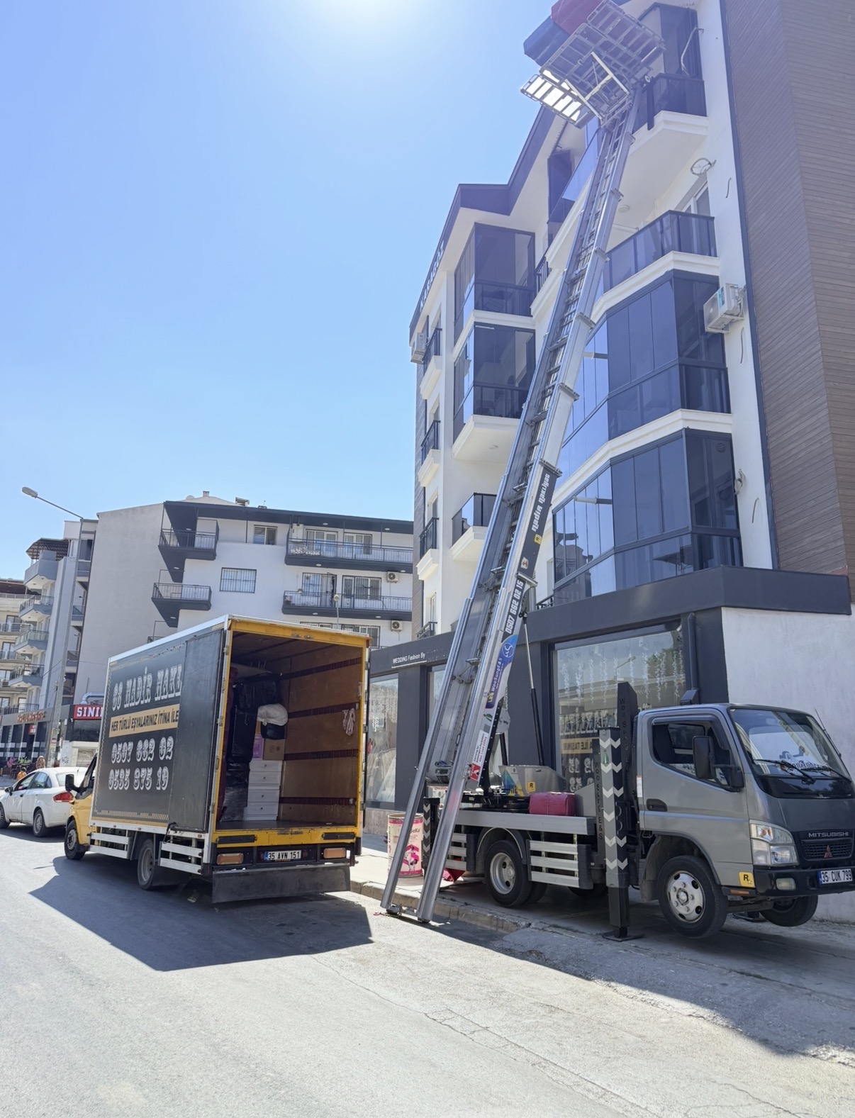 Buca asansörlü nakliyat ve mobil asansör ile ev taşıma hizmeti - Nadir Nakliyat